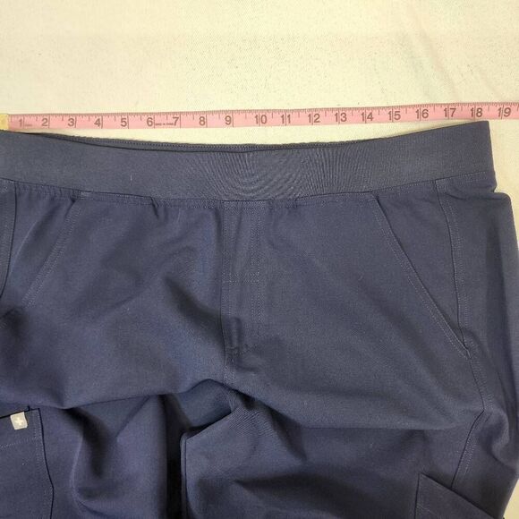 Figs Men's XL Tall  Navy Axim Cargo Scrub Pants Nursing Workwear - Picture 4 of 13